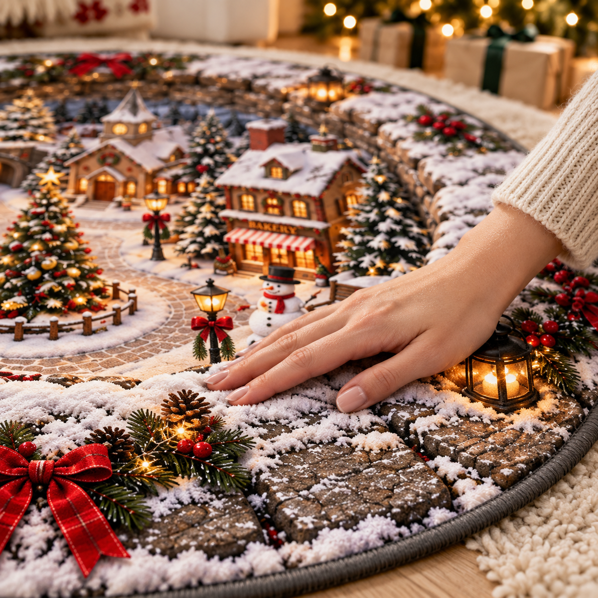 Christmas Village Rug