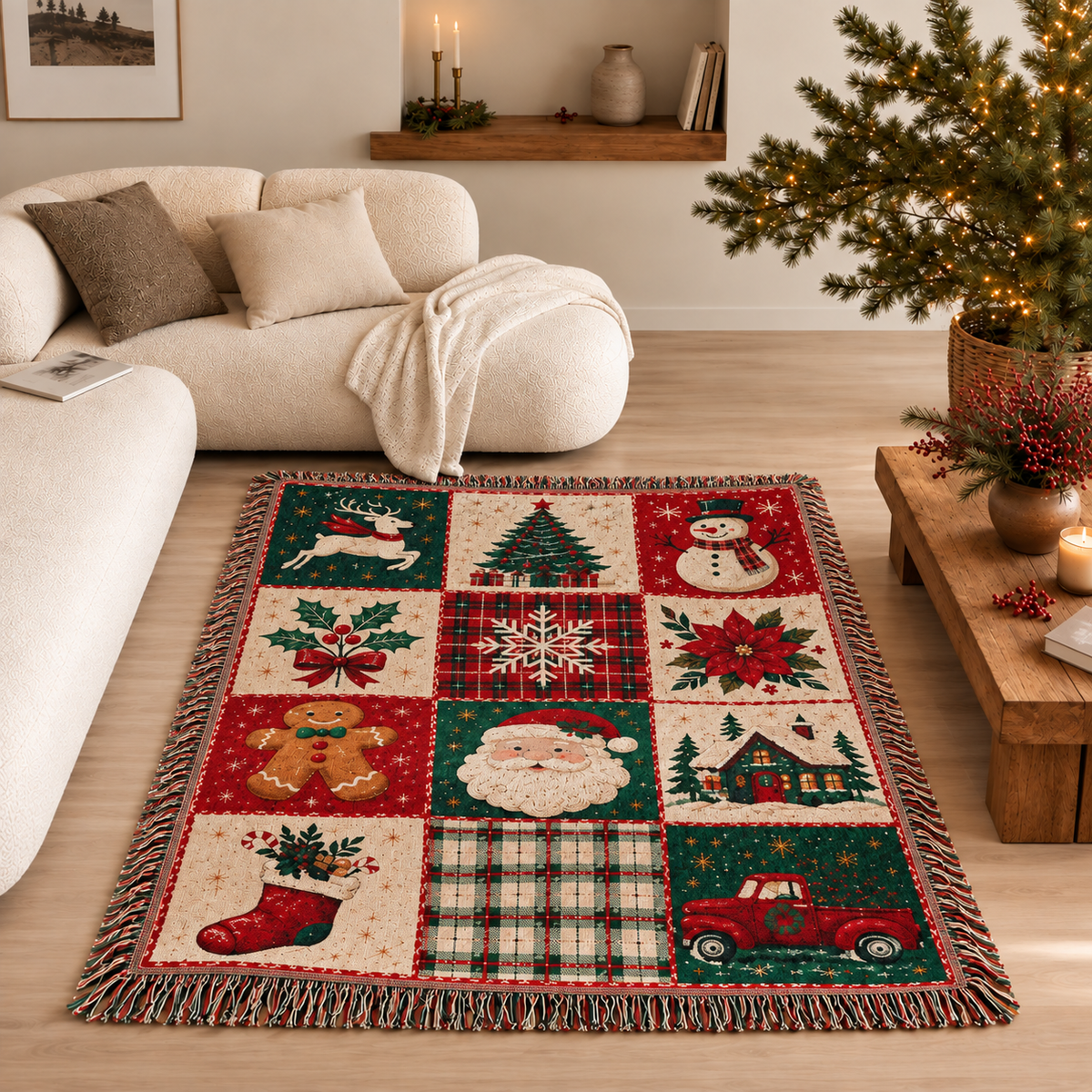 Vintage Christmas Patchwork