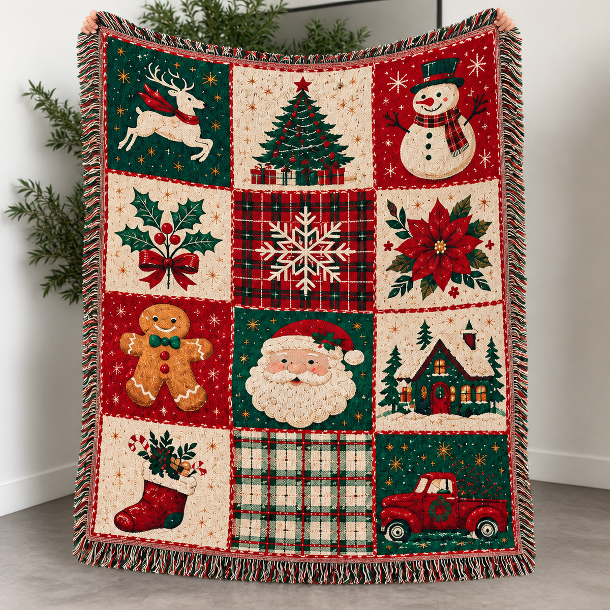 Vintage Christmas Patchwork