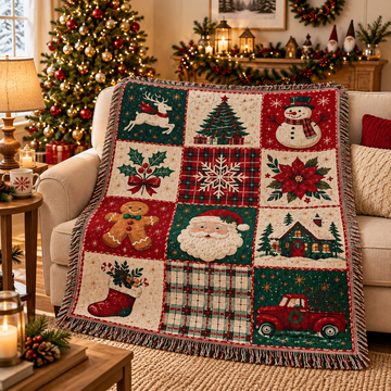 Vintage Christmas Patchwork